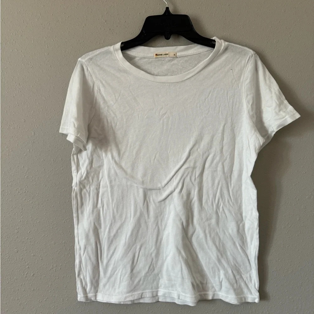 Marine Layer White Cotton XSmall
